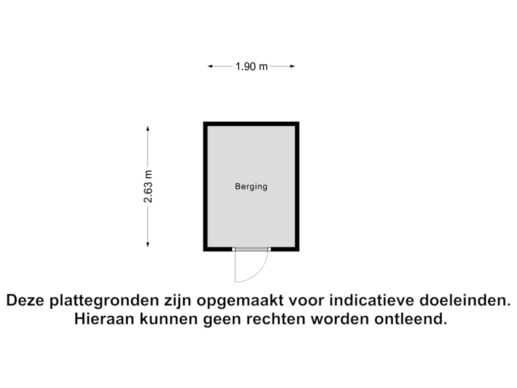 Bekijk plattegrond van Berging van Pijlkruid 4