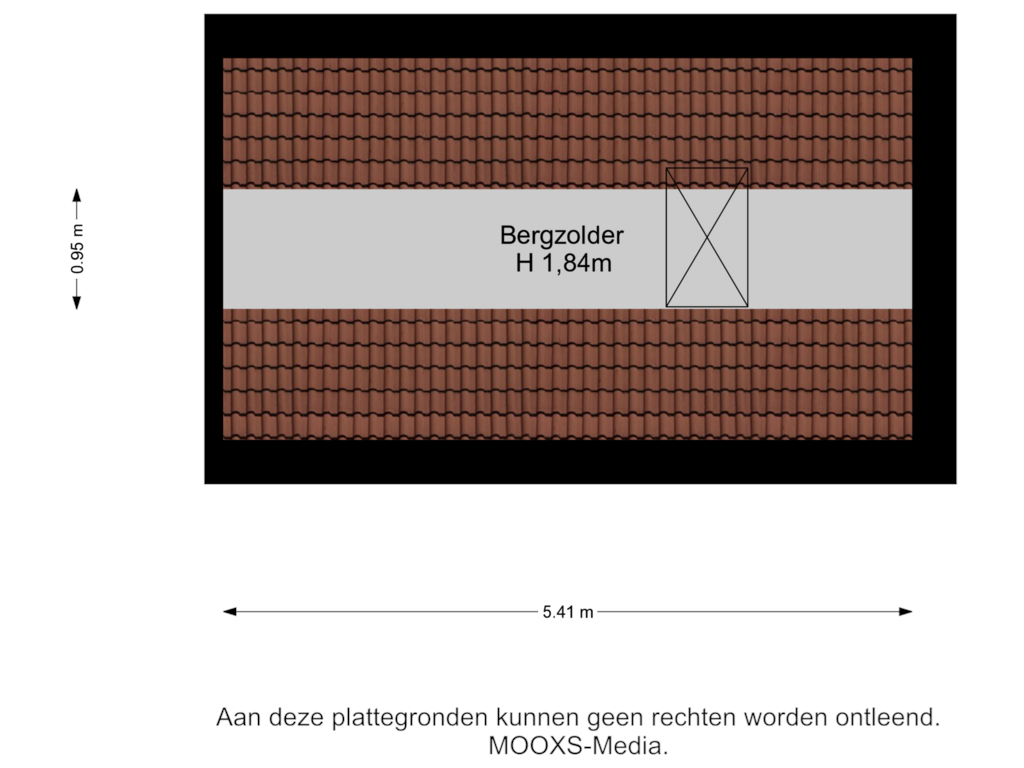 View floorplan of Zolder of Fruitdoel 11