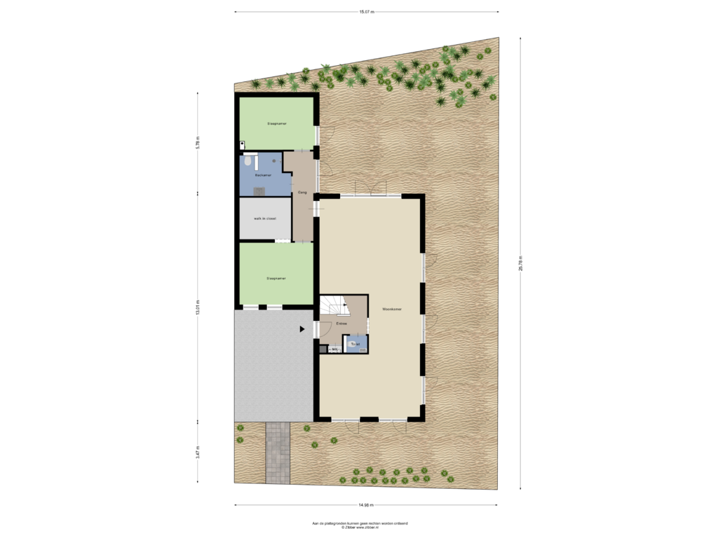 Bekijk plattegrond van Begane grond Tuin van Koetsier 30