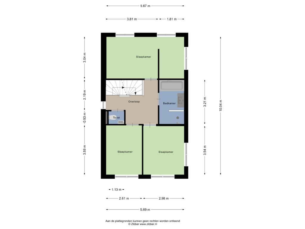 Bekijk plattegrond van Eerste Verdieping van Koetsier 30