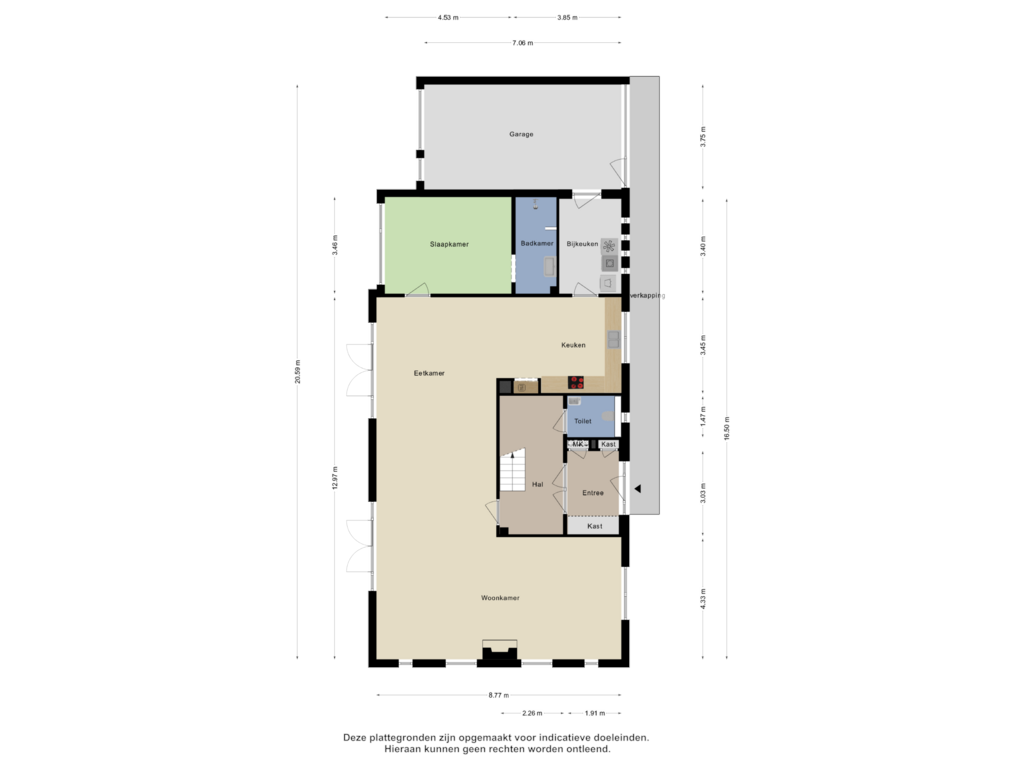 Bekijk plattegrond van Begane Grond van Kalterbroeken 56