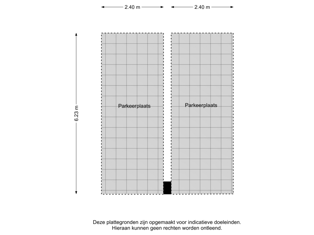 Bekijk plattegrond van Parkeerplaats van Landverhuizersplein 136