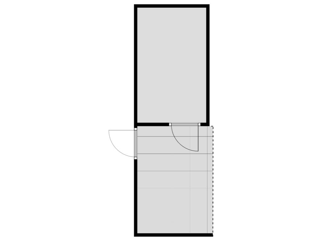 Bekijk plattegrond van Berging van Rubensstraat 98