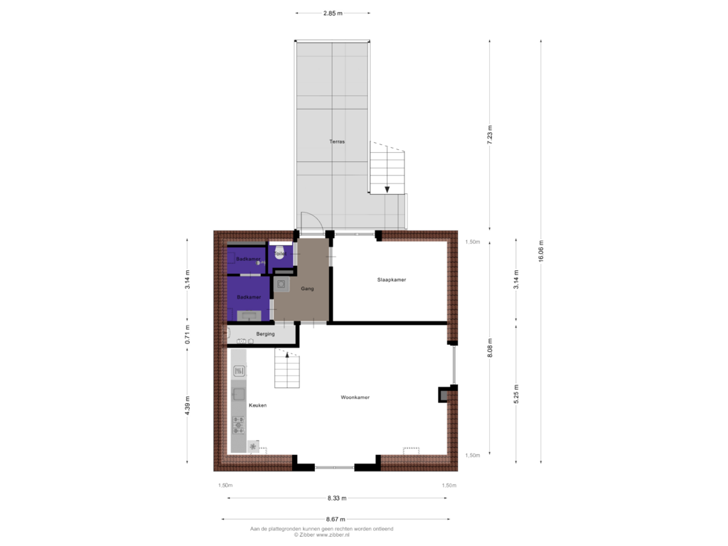 View floorplan of Eerste Verdieping of Stationsweg 18