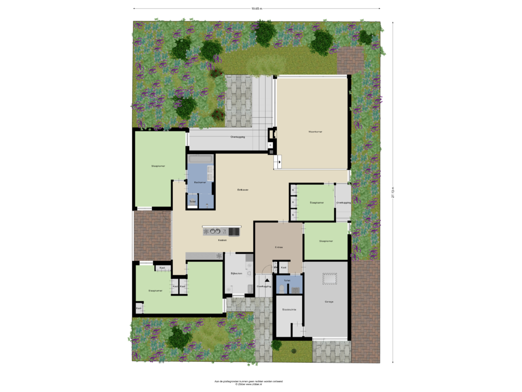 Bekijk plattegrond van Appartement_Tuin van De Muzen 8