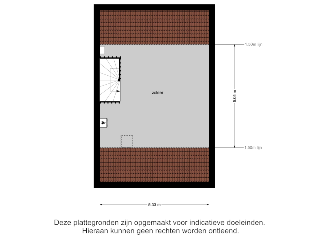 Bekijk plattegrond van 2e verdieping van Appelgaard 19