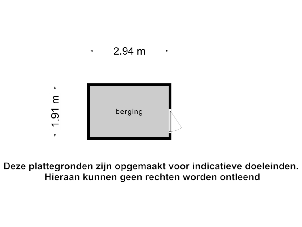 Bekijk plattegrond van berging van Meerkensloop 30