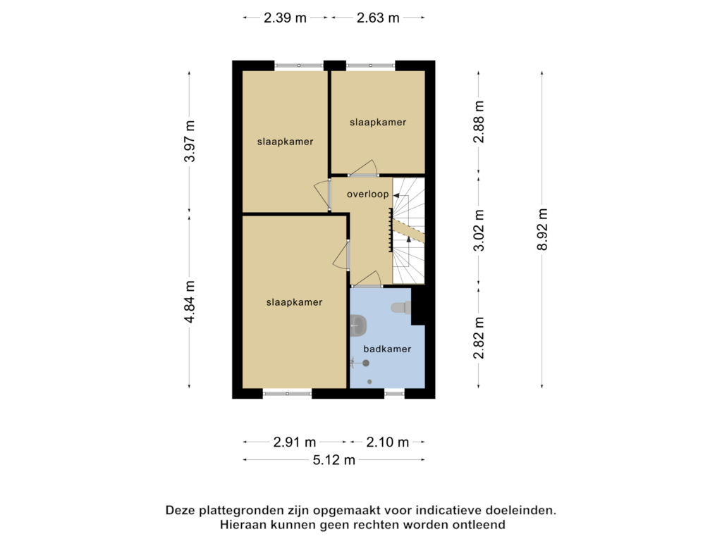 Bekijk plattegrond van 1e verdieping van Meerkensloop 30