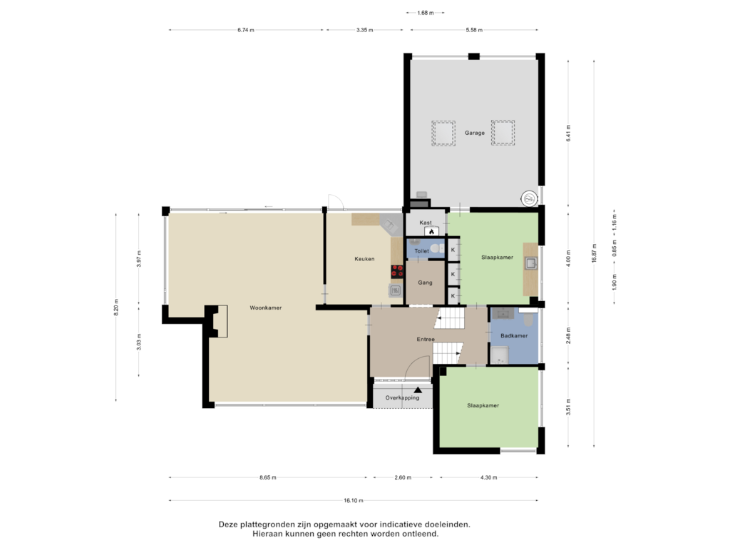 Bekijk plattegrond van Begane Grond van Lindenstraat 36