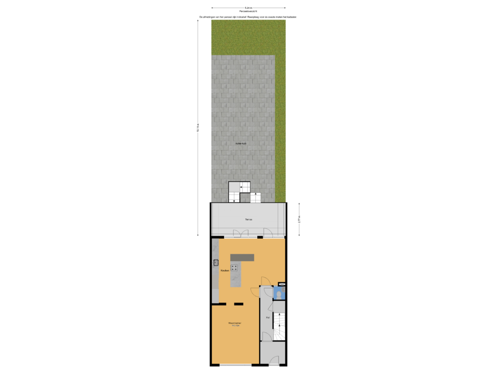 Bekijk plattegrond van Perceeloverzicht van Stevinstraat 167