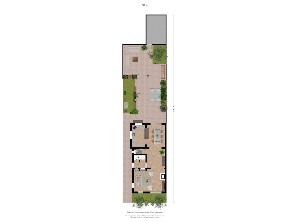 Bekijk plattegrond van Situatie van Industriestraat 82