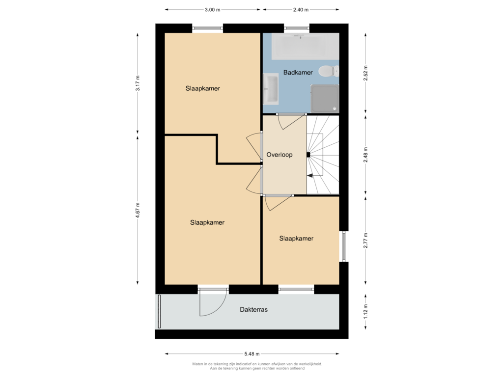 Bekijk plattegrond van Eerste verdieping van Sint Maartenlaan 31