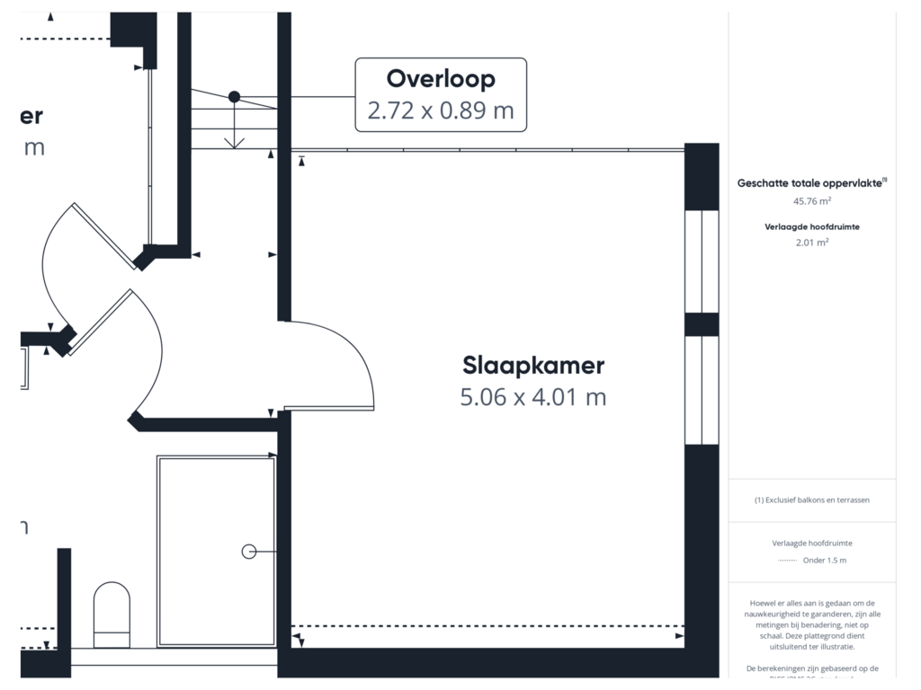 Bekijk plattegrond van Eerste verdieping van Zeedorp 21