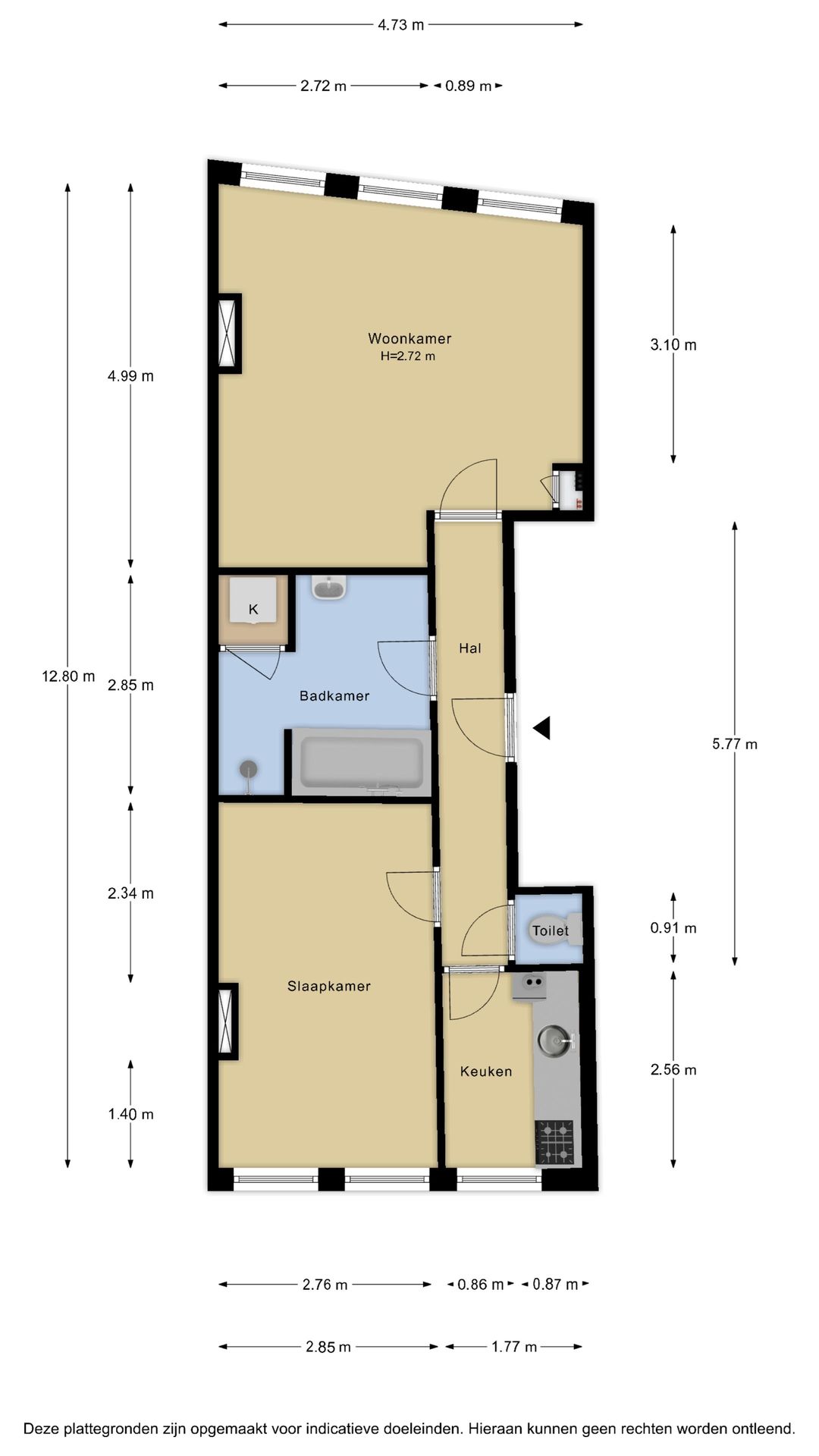 Foto 13 van Beijerlandselaan 121-B01