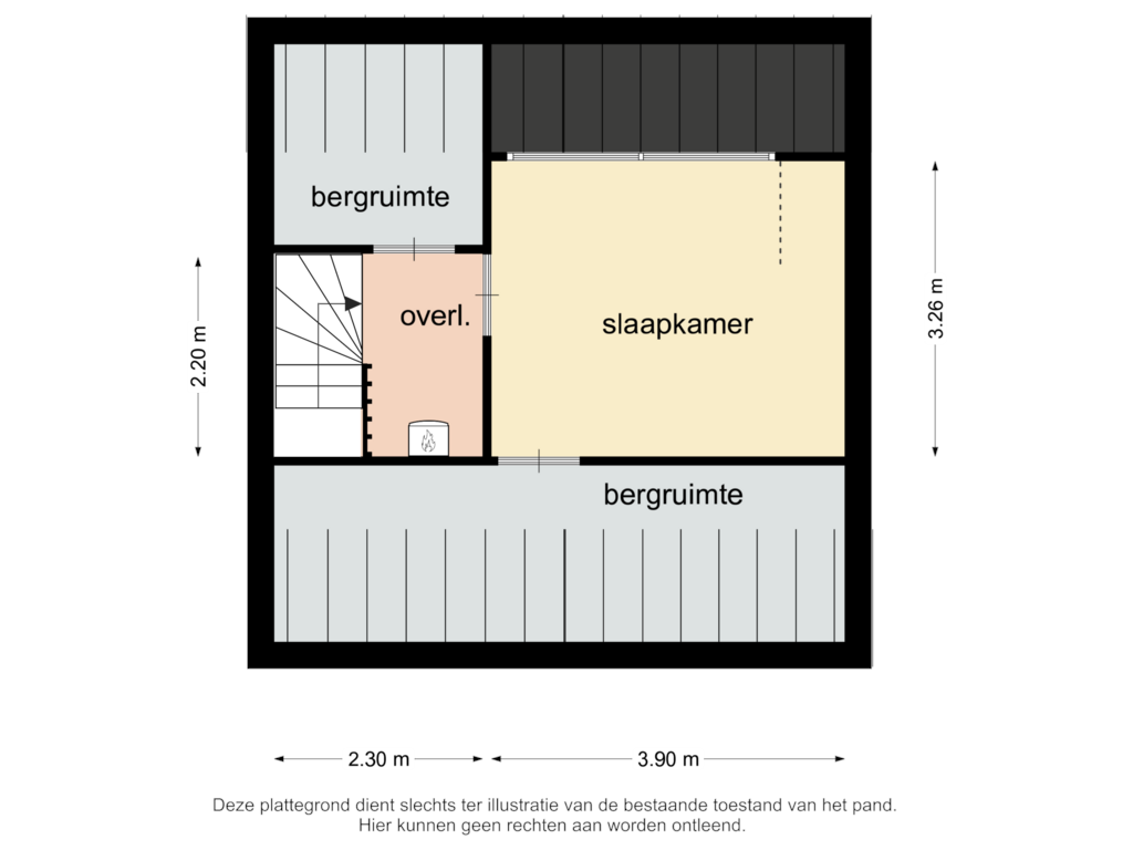 Bekijk plattegrond van zolder van Broeksittarderweg 92