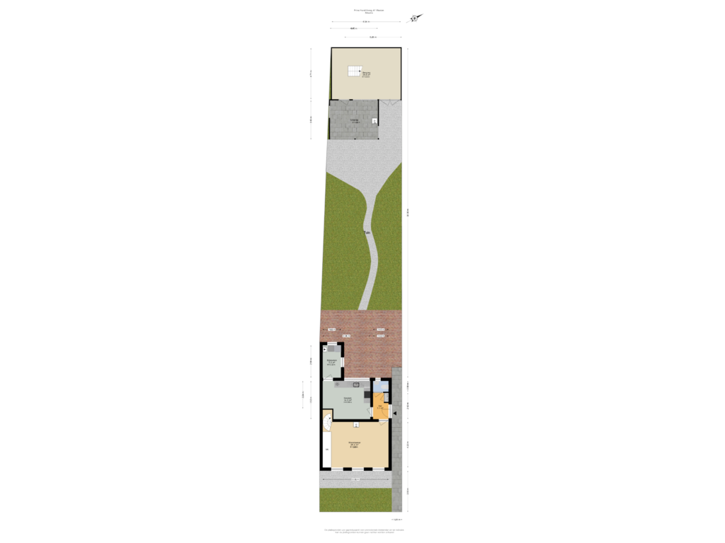 View floorplan of Situatie of Prins Hendrikweg 47