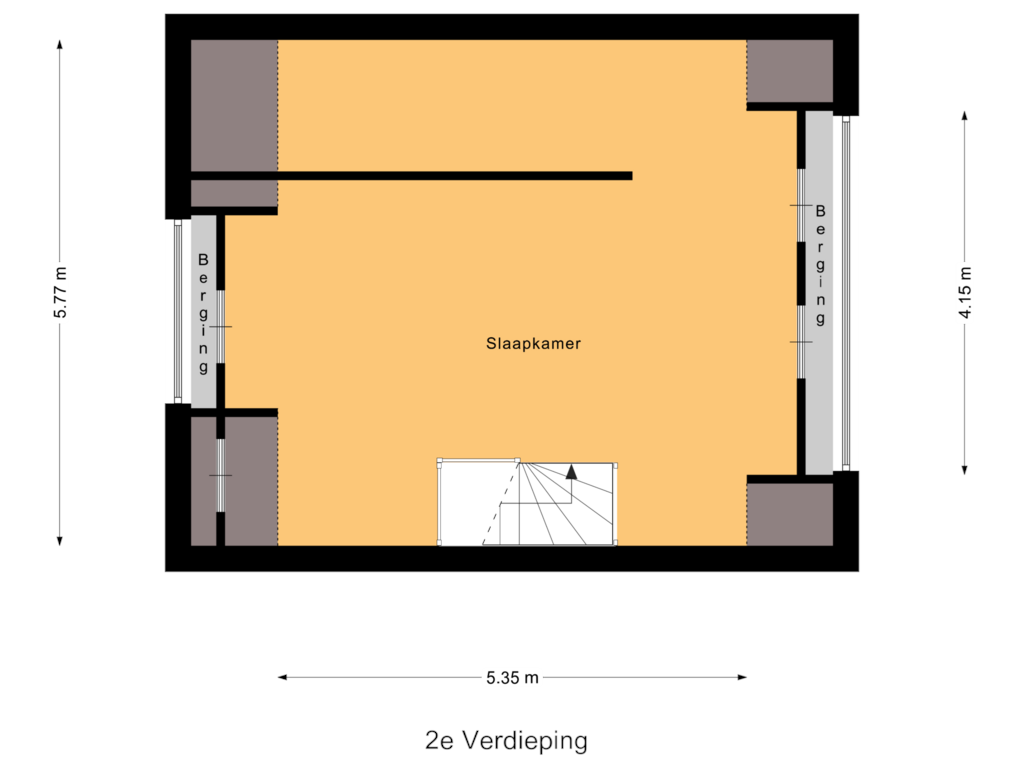 Bekijk plattegrond van 2e Verdieping van Riga 13