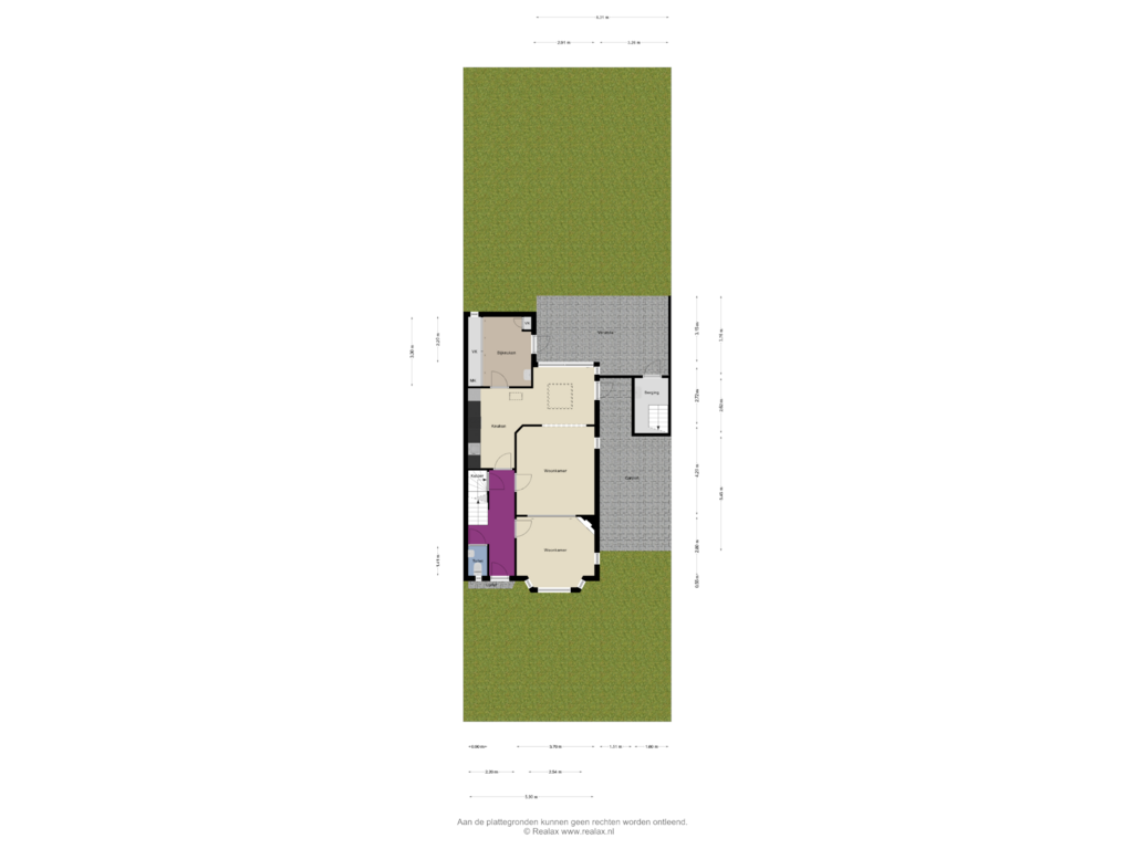 Bekijk plattegrond van Begane grond Tuin van Morgenzonweg 42