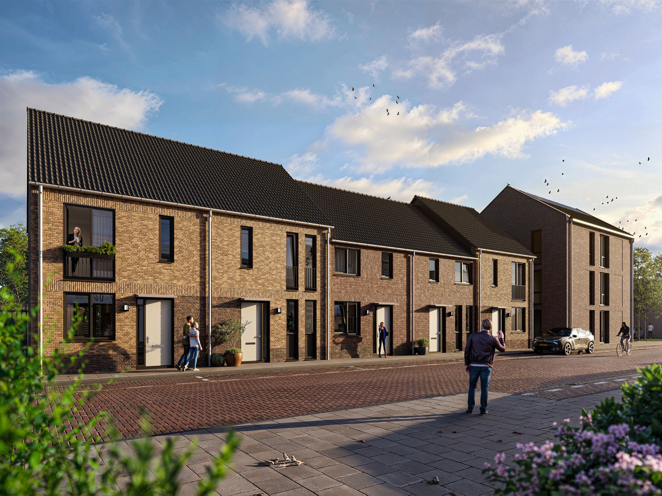 Hoekwoningen (Bouwnr. 1), Tilburg, 5011LC, Noord-Brabant, Nederland  