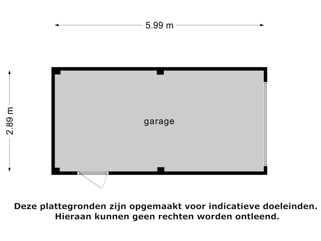 Bekijk plattegrond van Berging van Sabelpootlaan 1