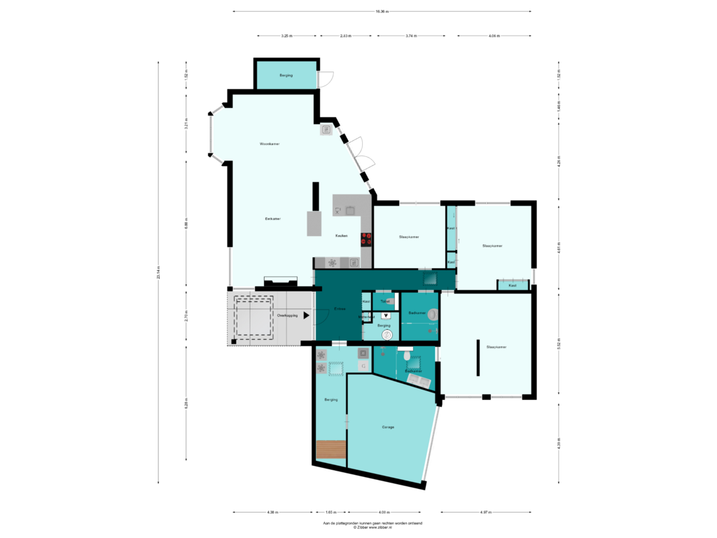 Bekijk plattegrond van Begane grond van Thijssehof 3