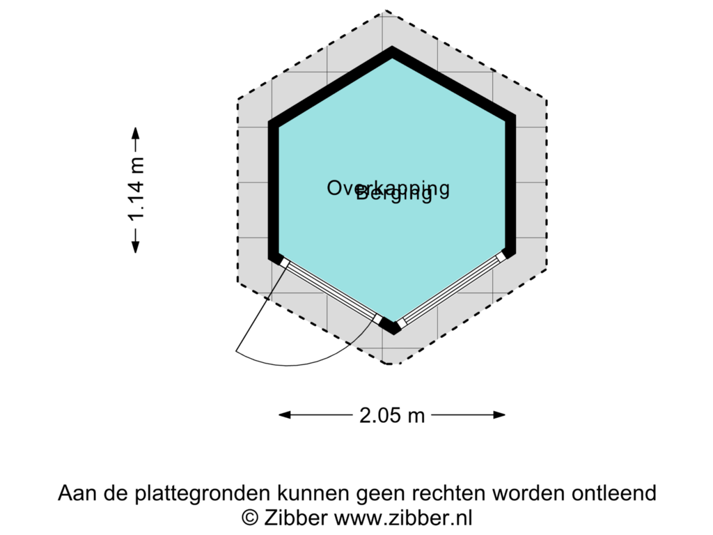 Bekijk plattegrond van Berging van Thijssehof 3