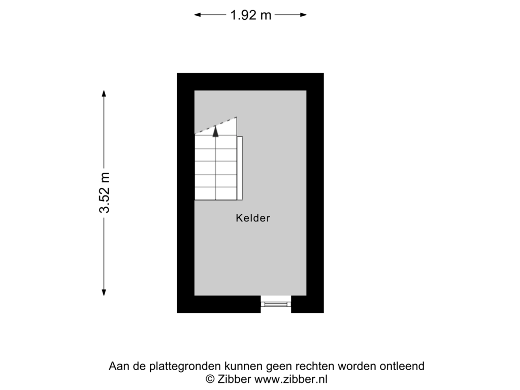 Bekijk plattegrond van Kelder van Bronweg 27