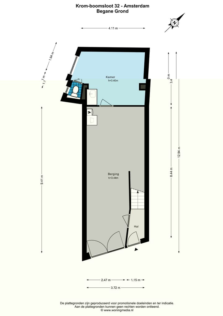 Foto 48 van Krom Boomssloot 32-H