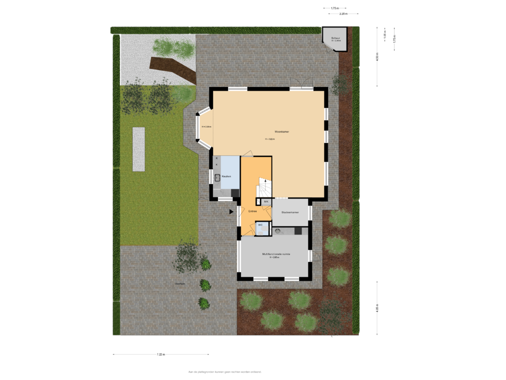 Bekijk plattegrond van Situatie van Fluitenkruid 139