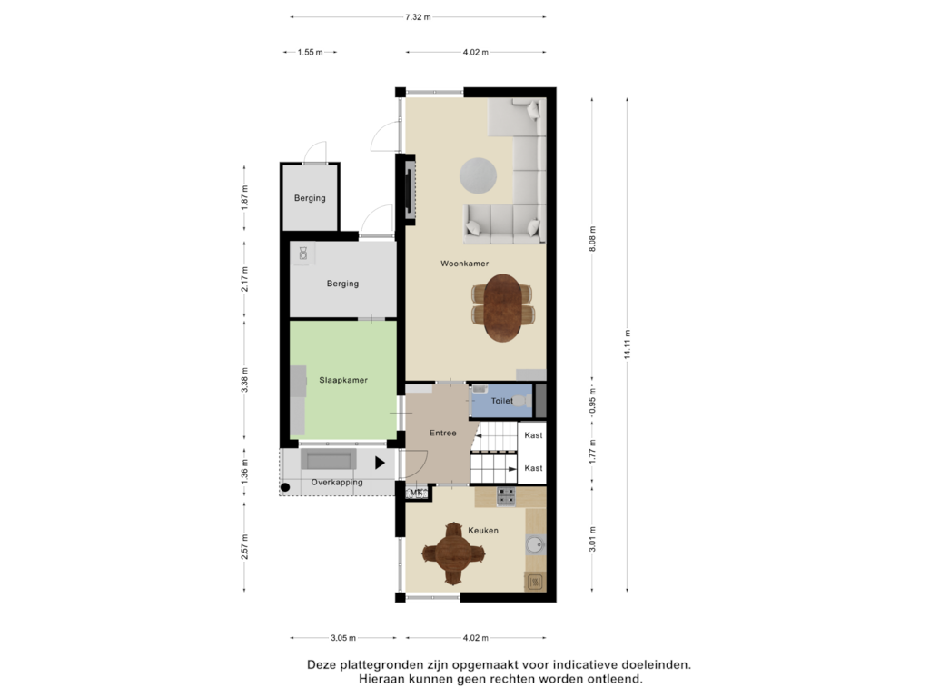 View floorplan of Begane Grond of Umefors 20