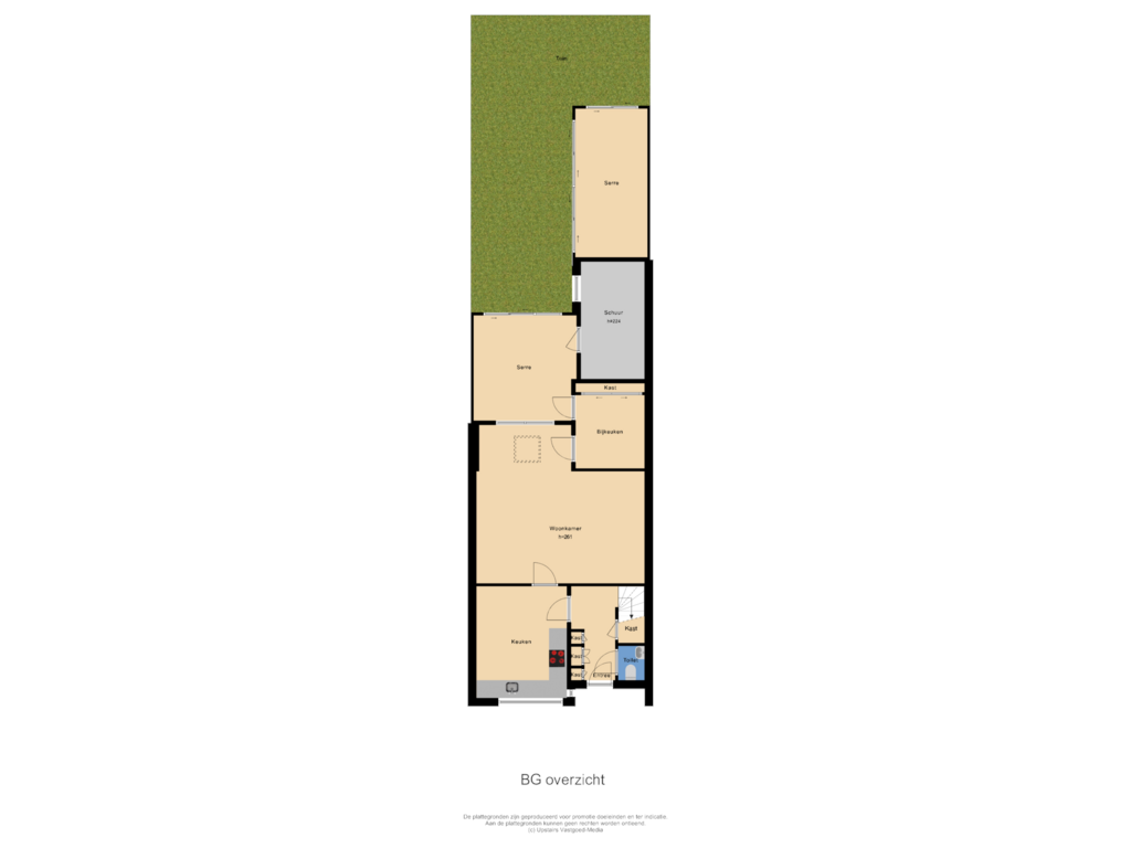 Bekijk plattegrond van BG overzicht van Schutmeesterweg 28