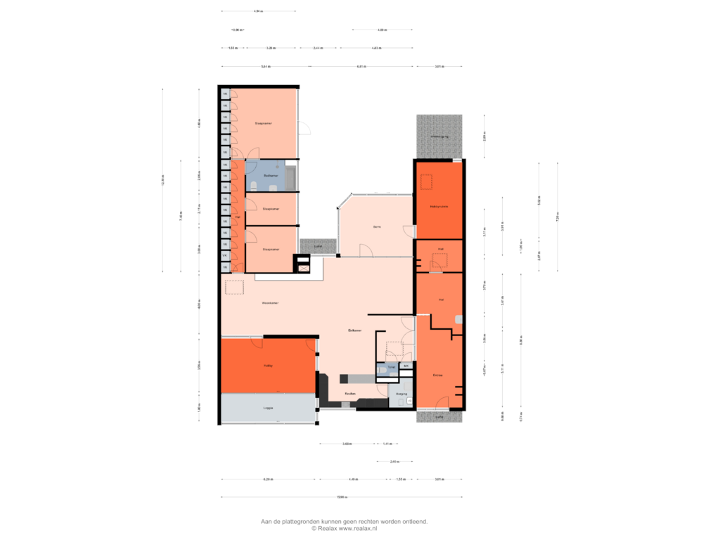 View floorplan of Begane grond of Karel Gerardstraat 12