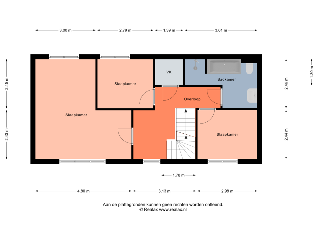 Bekijk plattegrond van Verdieping 1 van Buigerij 6