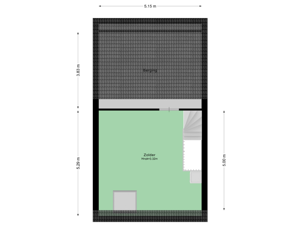 Bekijk plattegrond van 2e verdieping van Icarusblauwtje 92