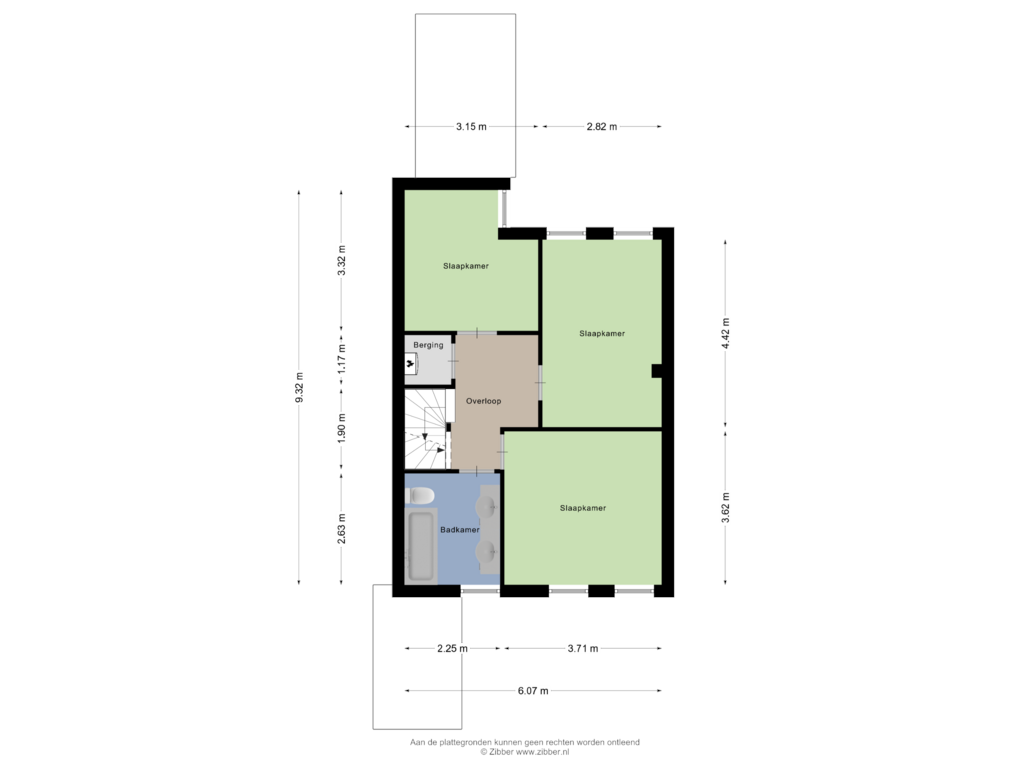 Bekijk plattegrond van Eerste Verdieping van Johan Frisopark 50