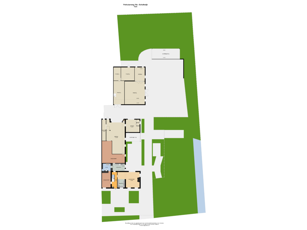 Bekijk plattegrond van TUIN van Pothuizerweg 19-A