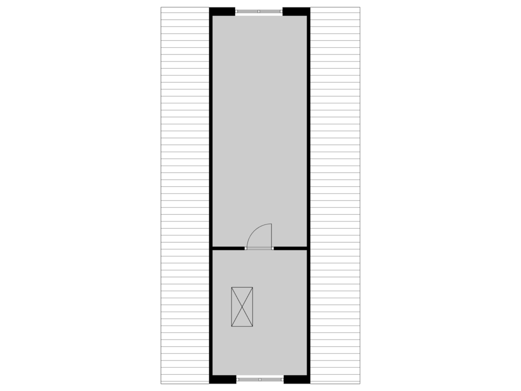 View floorplan of Floor 2 of Baambrugse Zuwe 141