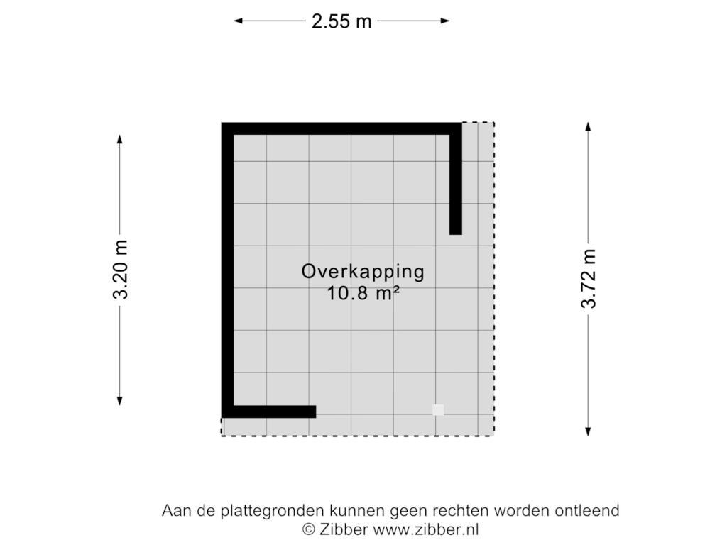 Bekijk plattegrond van Overkapping van Kosterijland 49