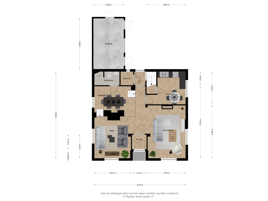 Bekijk plattegrond van Begane grond van Prinses Julianaplein 3