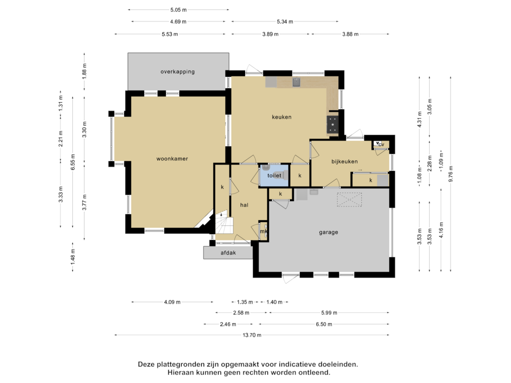 Bekijk plattegrond van Begane grond van Remise 2