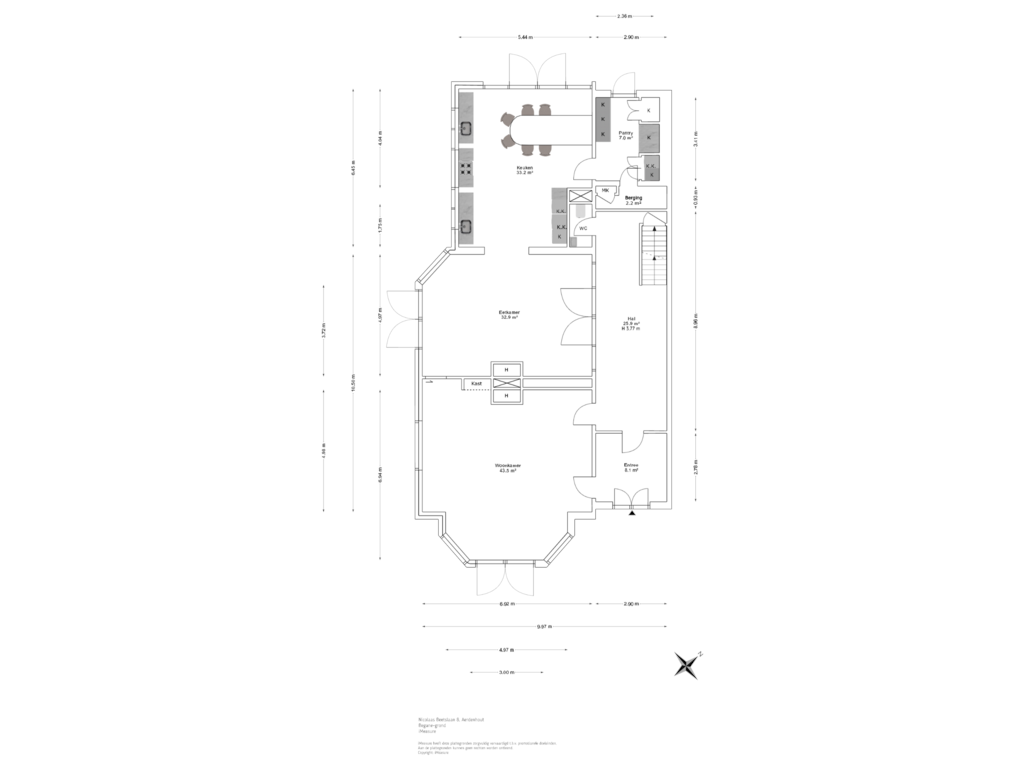 Bekijk plattegrond van Begane-grond van Nicolaas Beetslaan 8