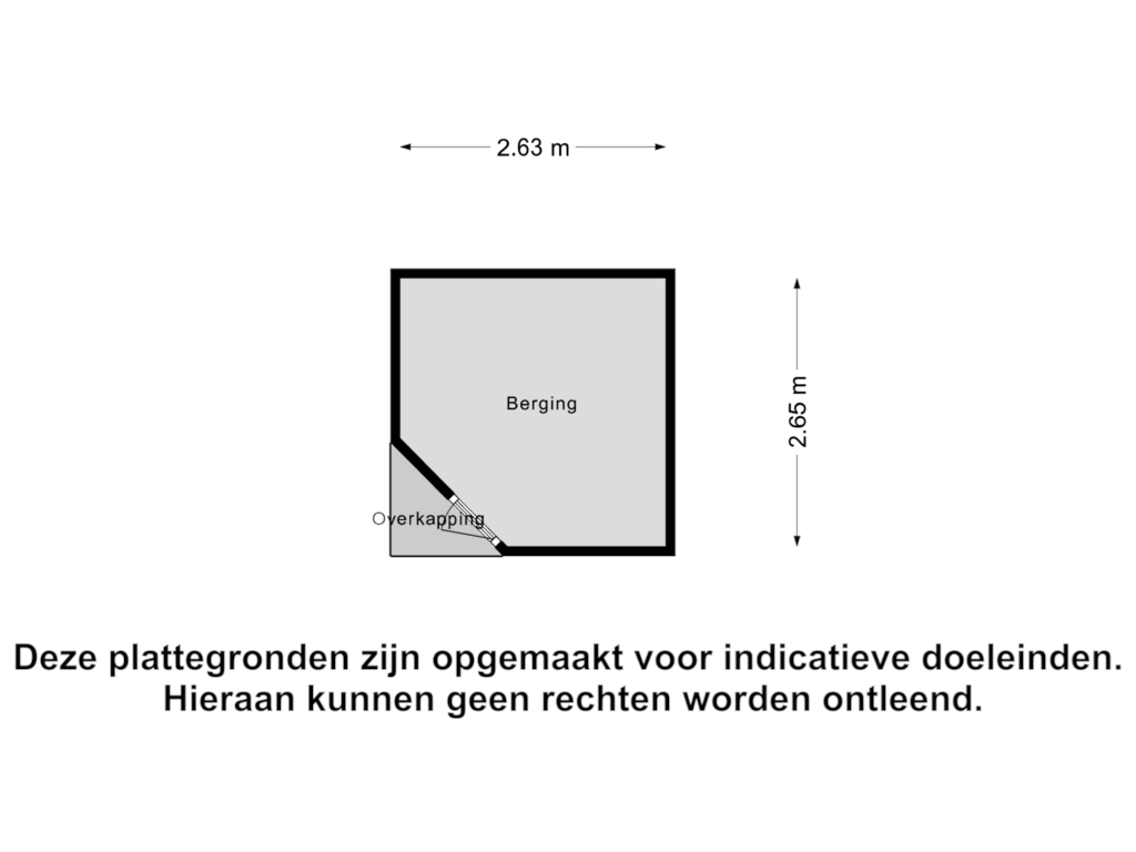 Bekijk plattegrond van Berging van Duindoorn 3