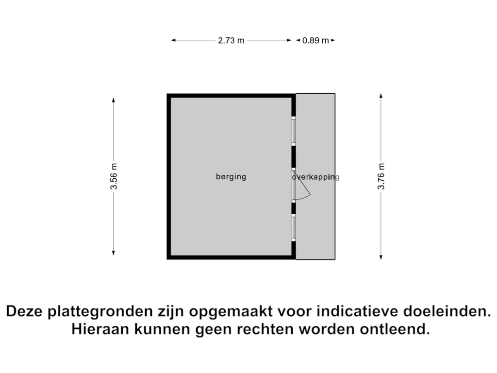 Bekijk plattegrond van Berging van Zandvliet 25