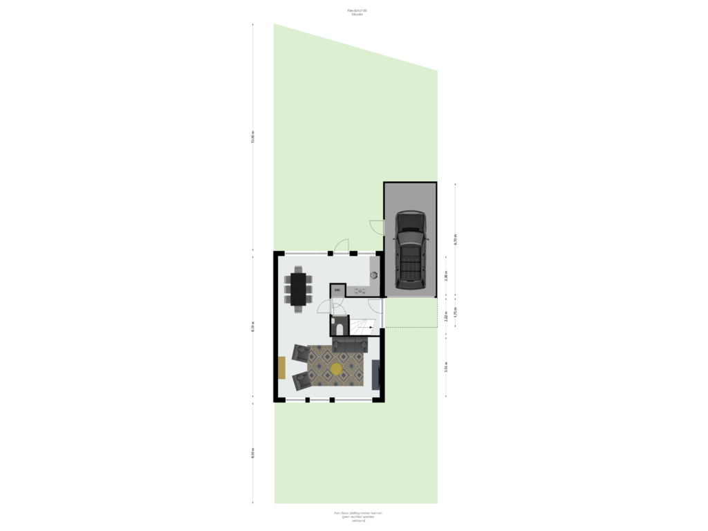 View floorplan of Situatie of Kievitshof 68