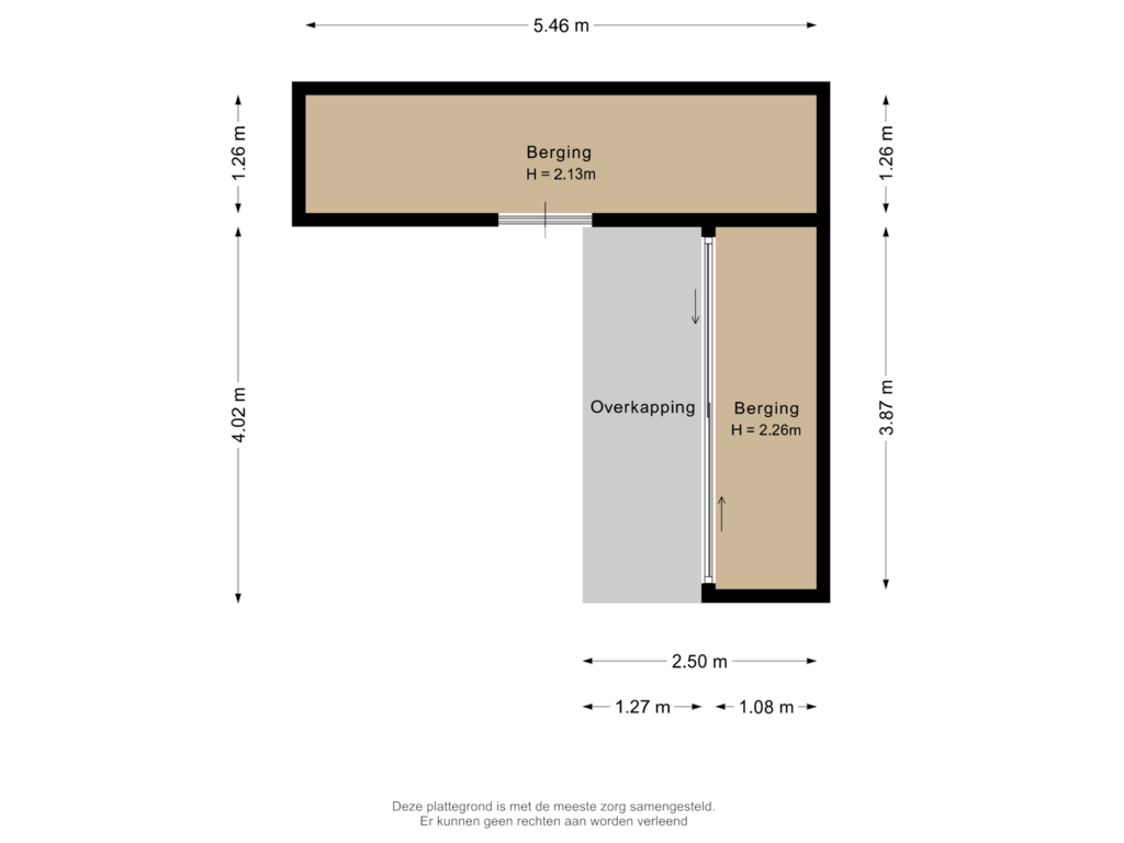 Bekijk plattegrond van Berging van Sint Antoniusstraat 7