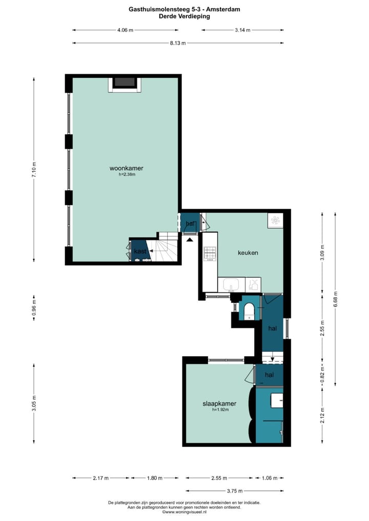 Foto 31 van Gasthuismolensteeg 5-3