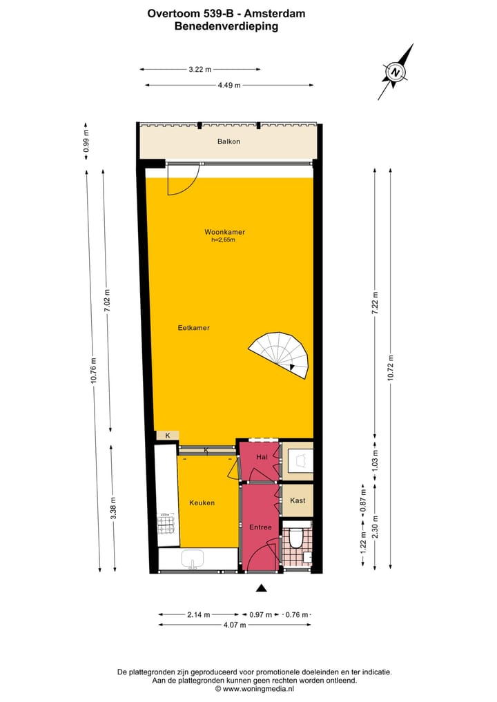 Foto 27 van Overtoom 539-B