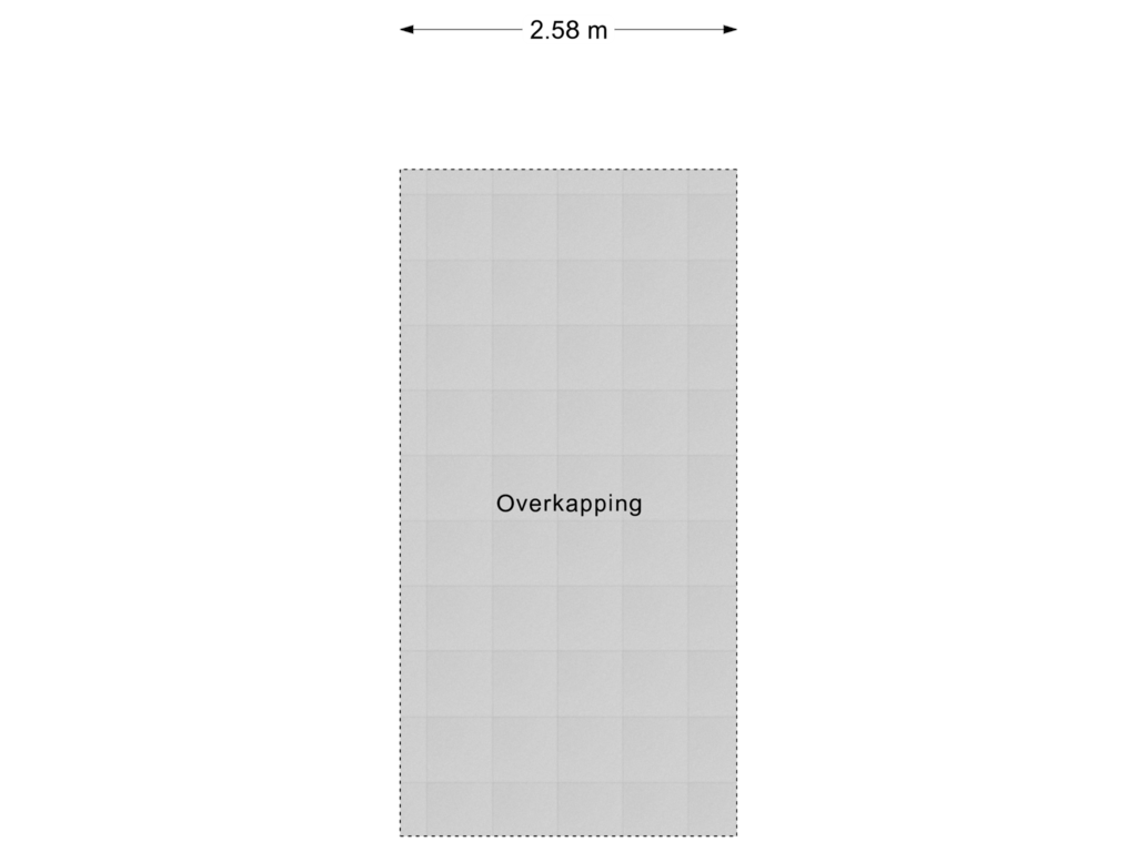 Bekijk plattegrond van Overkapping van Graveurstraat 30