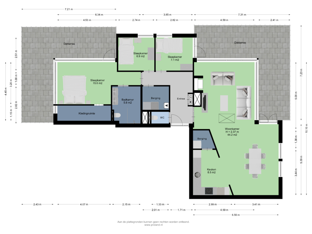 Bekijk plattegrond van 1e Verdieping van Piet Heinstraat 73