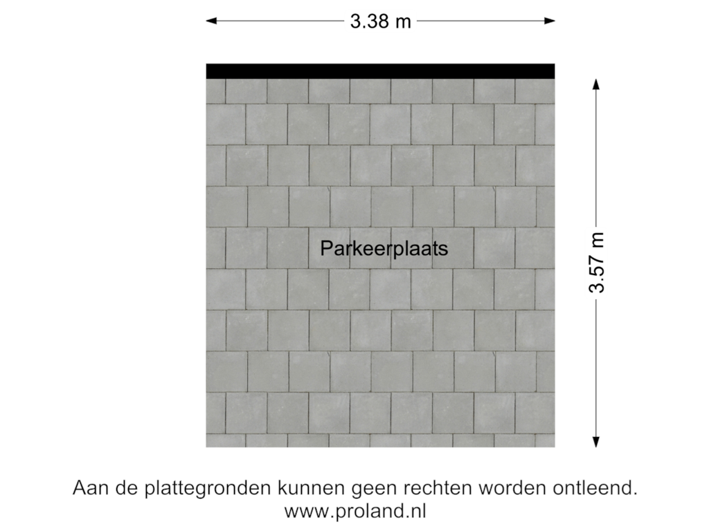 Bekijk plattegrond van Parkeerplaats van Piet Heinstraat 73